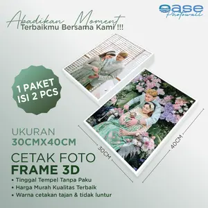 Cetak foto ukuran 12R 1 paket isi 2 pcs