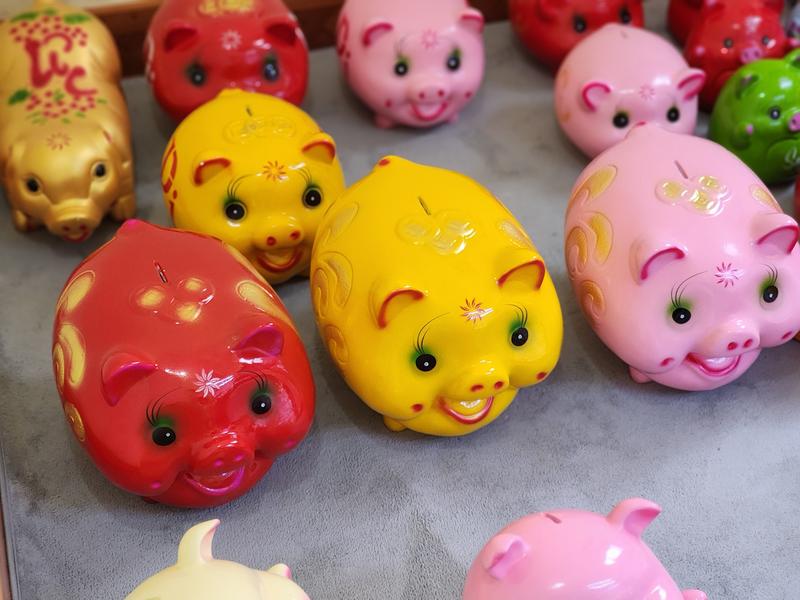 Heo Truyền Thống Size Đại, Heo Đất, Lợn Đất, Ống Tiết Kiệm, Đựng Tiền, Ống Heo Đồng