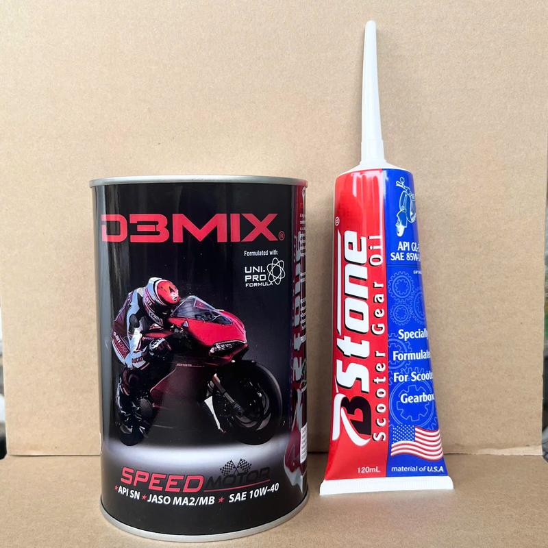 Nhớt Xe Máy DBMIX 10W40 Full Tổng Hợp Cho Xe Số Và Xe Tay Ga 0.8L 1L Phụ Tùng