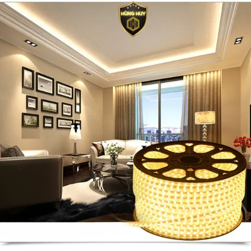 Combo 10m, 20m Dây Led 2835 2 hàng 120 chip/1m TẶNG sẵn nguồn, trang trí quấn cây,hắt trần thạch cao, quấn cây chống nước 6