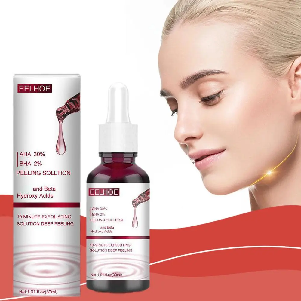 30ml Salicylic Acid Essence Serum Lighten Acne Scars Suit All Skin Types Pimple Exfoliate Smoother Adjust Skin Tone