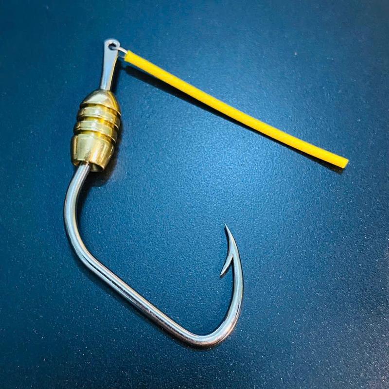  Lưỡi Form Độ Chống Xoay Size 5.5cmx3cm - Khảm Chì Vào Lưỡi  3gam hoặc 5gam  - Câu cá fishing lure fishing 