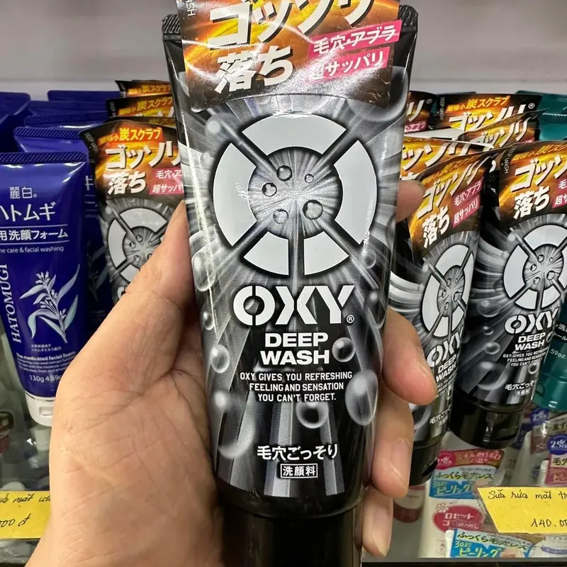 SỮA RỬA MẶT NAM OXY 130g (MÀU ĐEN) 4
