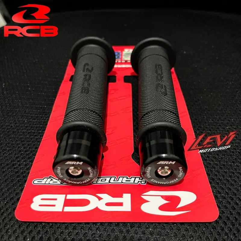 [OSO] Handgrip RCB HG55 Original 100%+ Jalu Stang ARM Bulat CNC Anti Karat Universal Untuk Semua Motor 0