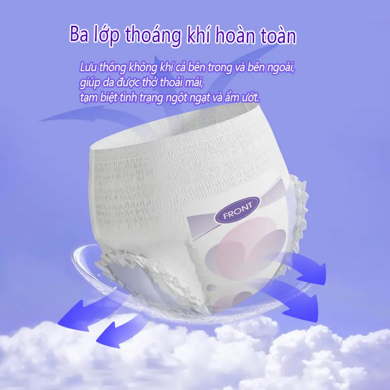 Lailek – Quần vệ sinh chứa tơ tằm tự nhiên, siêu thoáng khí, nâng niu sức khỏe phái đẹp, cho giấc ngủ trọn vẹn và êm ái. 6