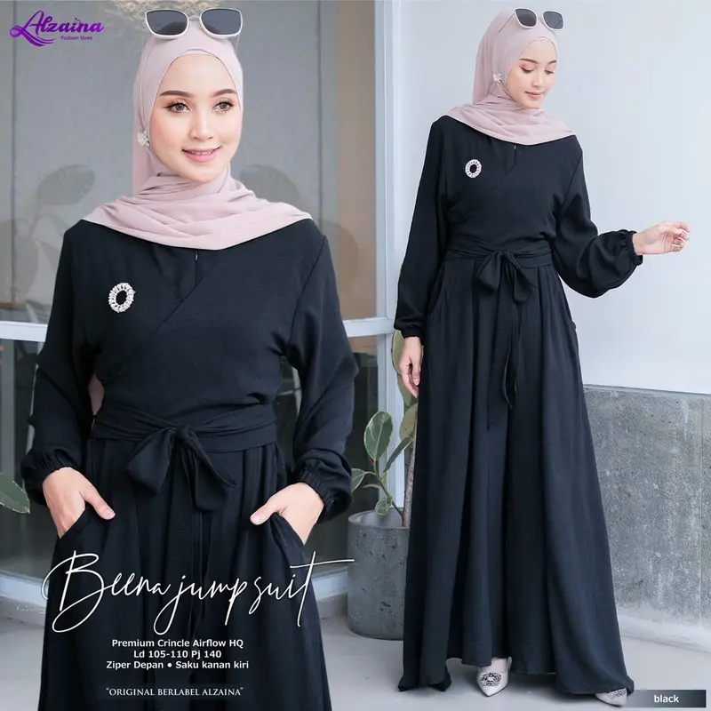 BEENA JUMPSUIT || CRINKLE PREMIUM IMPORT 2
