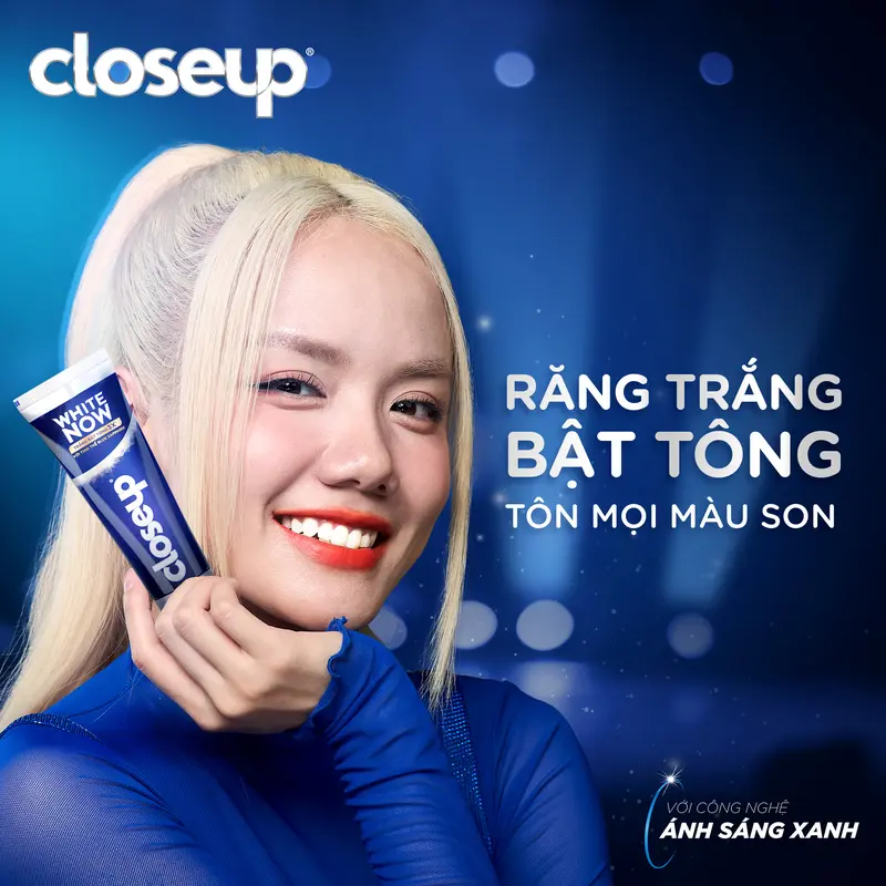 [FS] Combo 3 Kem đánh răng Closeup White Now - Trắng Bật Tông 3X từ Công nghệ Ánh Sáng Xanh - Tinh Thể Blue Sapphire 100g [3] 1