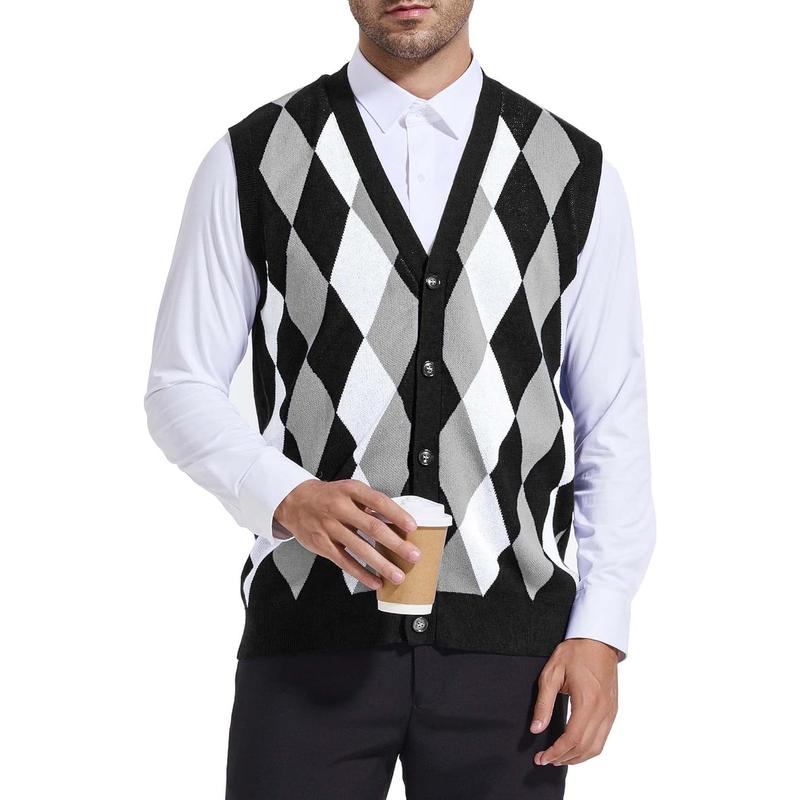 Casual Plaid Candy Weave Contrast O Neck Sweaters Casual Plaid Candy Weave Contrast O Neck Sweaters
