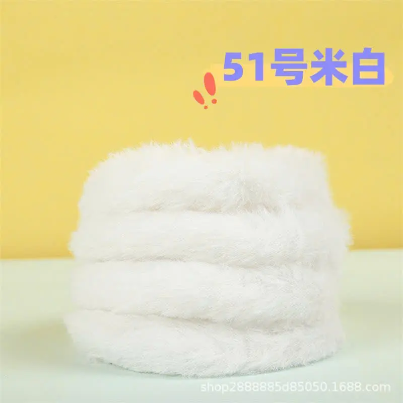Kẽm lông thỏ, lông mèo, loại mềm, dày lông để làm đồ handmade Lọ lem hanme 4