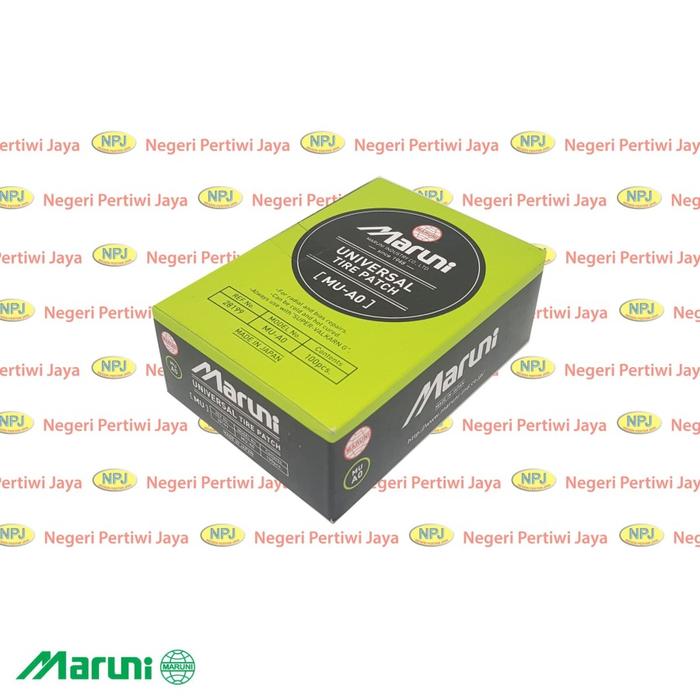 Gambar Maruni Universal Tire Patch MU-A0 Box - Karet Tambal Ban Tubeless dari negeripertiwijaya Kota Administrasi Jakarta Barat 3 Tokopedia