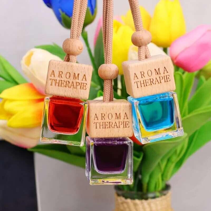 Creative Car Aroma Pendant Long-  Air Freshener Reable  Essential Oil Diffuser Auto Parts 4