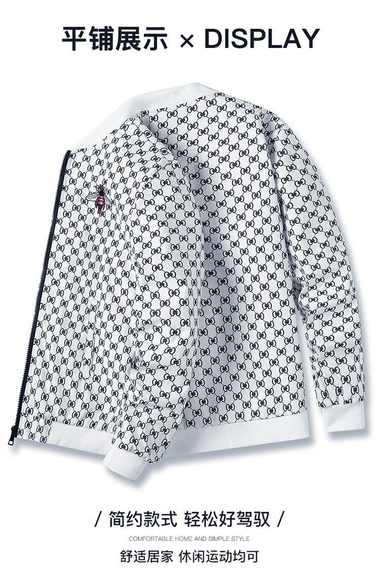 Product Introduction of Áo Khoác Cao Cấp Cho Nam, Bộ Sưu Tập Mùa Xuân Và Mùa Thu, Thời Trang Trẻ Trung, Áo Khoác Mỏng, Phong Cách Hàn Quốc, Dáng Ôm, Áo Bóng Chày Thường Ngày Phù Hợp Với Nam Giới Menswear Jacket 7