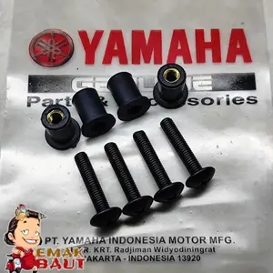 Baut Mur Ganjel Visor Yamaha Nmax New Nmax Oldi Aerox Lexi Xride