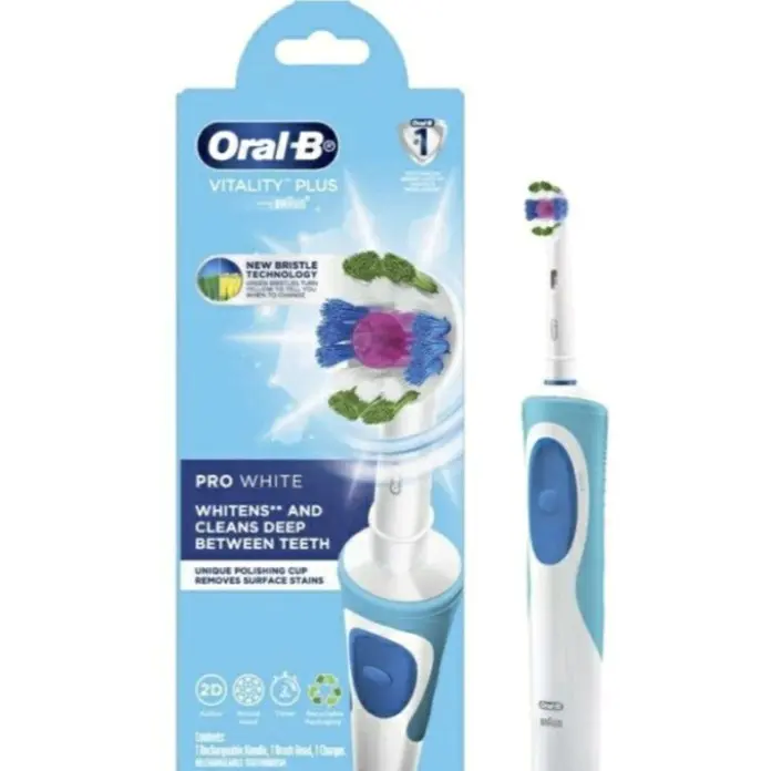 Oral b vitality plus pro white electric toothbrush sikat gigi elektrik 0