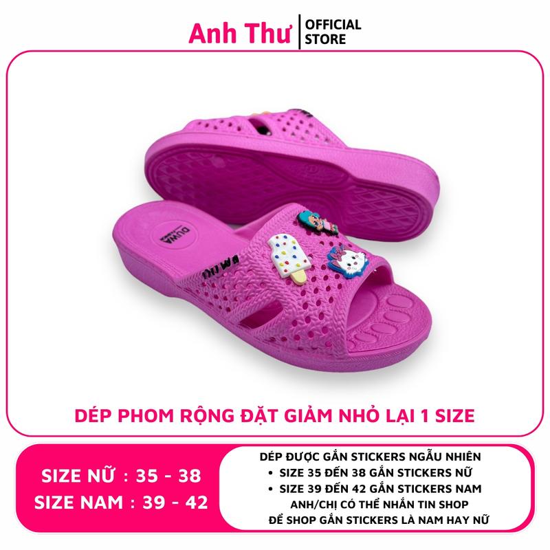 Product Introduction of Dép tổ ong gắn stickers Eva nhẹ êm chống trơn nam nữ đều mê siêu hot trend năm nay có 10 màu lựa chọn size 35-42 7