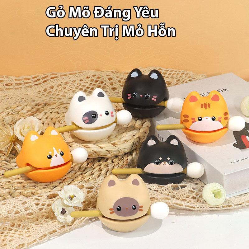  Bộ Gõ Mõ Tụng Kinh Mini Thú Cưng Siêu Đáng Yêu - Tụng Kinh Giải Nghiệp Dành Cho Những Bạn Khẩu Nghiệp Đồ Chơi Xã Strees Giảm Stress Toy 