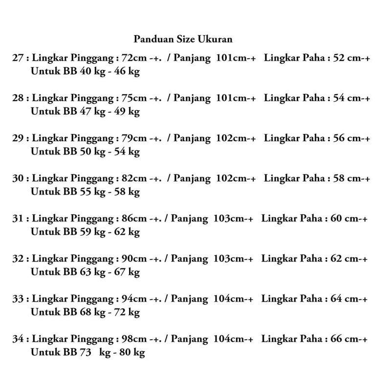 Product Introduction of Hw Cutbray Jeans Cyenna Kancing 2 Warna Putih Size 27-34 Wanita Celana Panjang 0