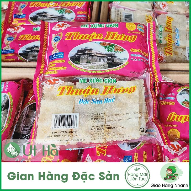 Kẹo Mè Xửng Giòn Thuận Hưng Bịch 150gr Mè Xững Huế Giòn Thơm Ngon