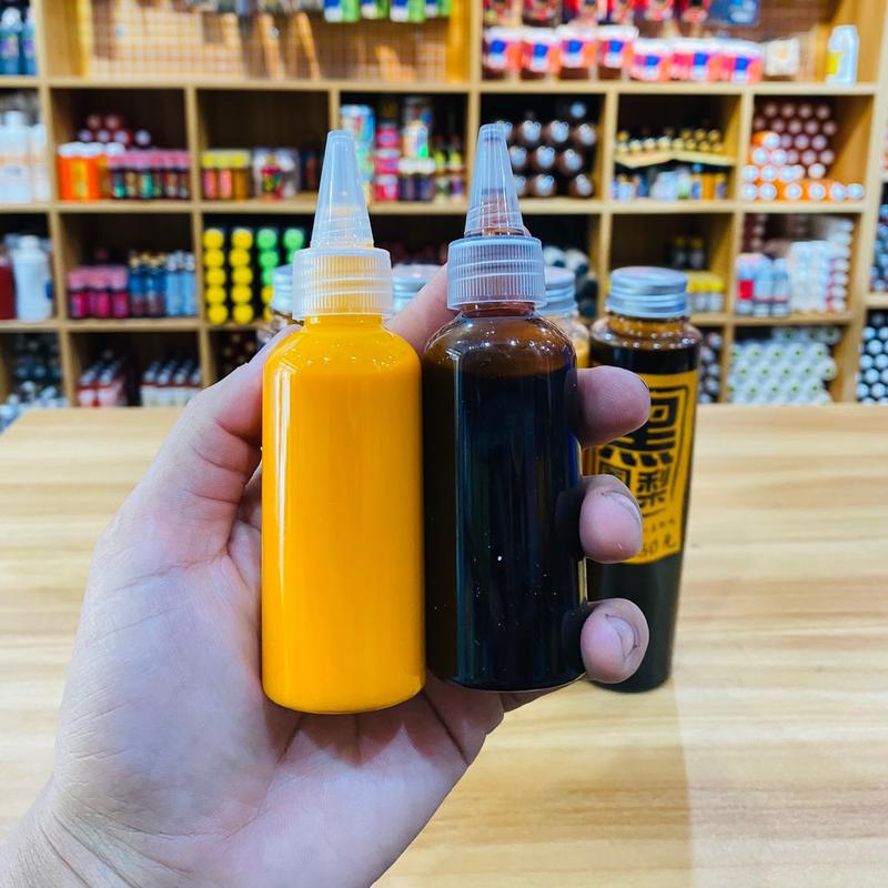 Bộ tinh mùi tổng hợp Kim Bách Hương + Hắc Bách Hương chai bé 60ml cho câu cá nước ngọt - Bắt Cá, Fishing