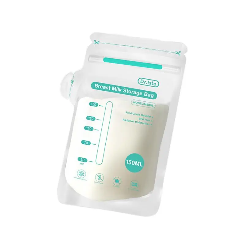 Breast Milk Storage Bag with Scale, Strong Sealing Type Milk Storage Bags (150ml), Breastmilk Storage Container, Baby Feeding Supplies
