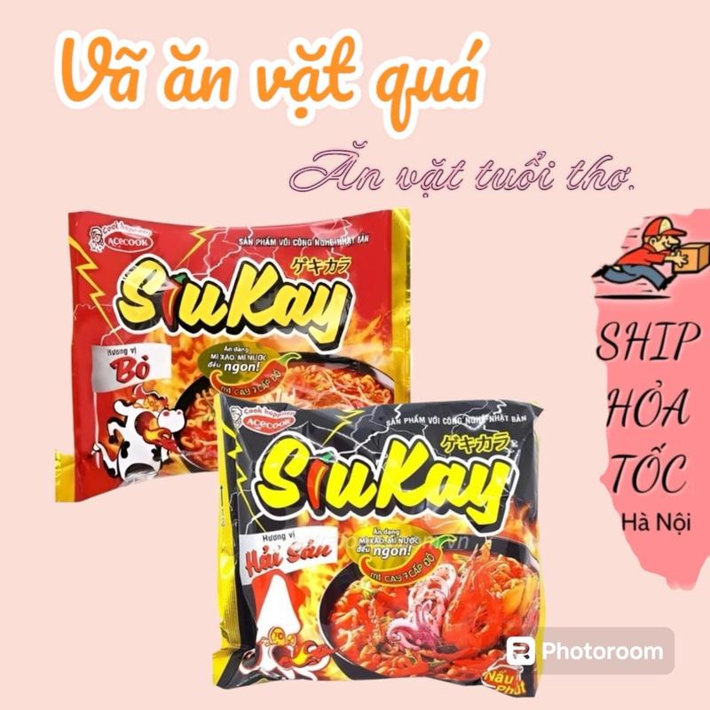 Combo 5 gói Mì SiuKay Bò Hải Sản Thơm Ngon