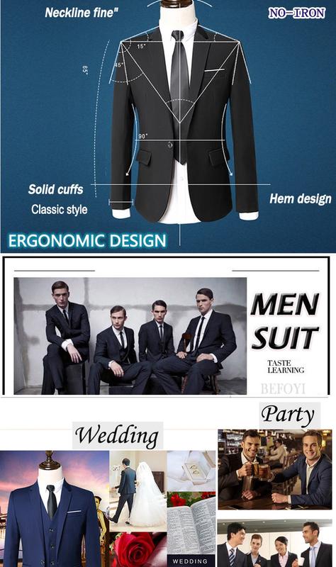 Product Introduction of RUNNINGBEAR Local Delivery Men Blazer Set 3 piece Suit Tuxedo Formal Business Wedding Blazzer Korean Office Outerwear Coat Slack Pants Jacket baju kot lelaki 25