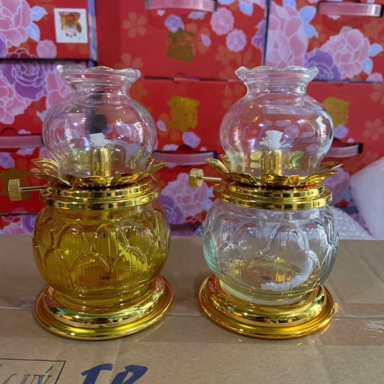 Đèn Dầu Thờ Cúng Đèn Bầu 052