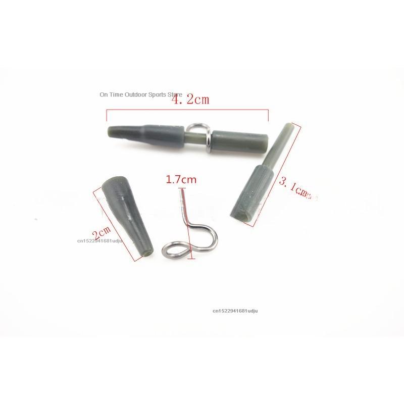 Product Introduction of Kẹp An Toàn, Chịu Lực, Bộ Hình Nón Cao Su Đuôi, Đầu Nối Chụp Xoay Thay Đổi Nhanh, Dụng Cụ Tìm Trọng Lượng Dây, Thích Hợp Cho Dụng Cụ Câu Cá Chép, 1 Cái 6