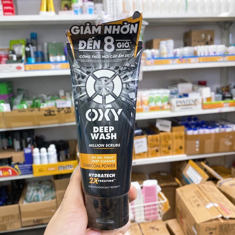 Sữa rửa mặt nam O‎X‎Y  SRM sạch sâu , mờ thâm, sạch mụn ,mát lạnh tẩy trang Skincare 3