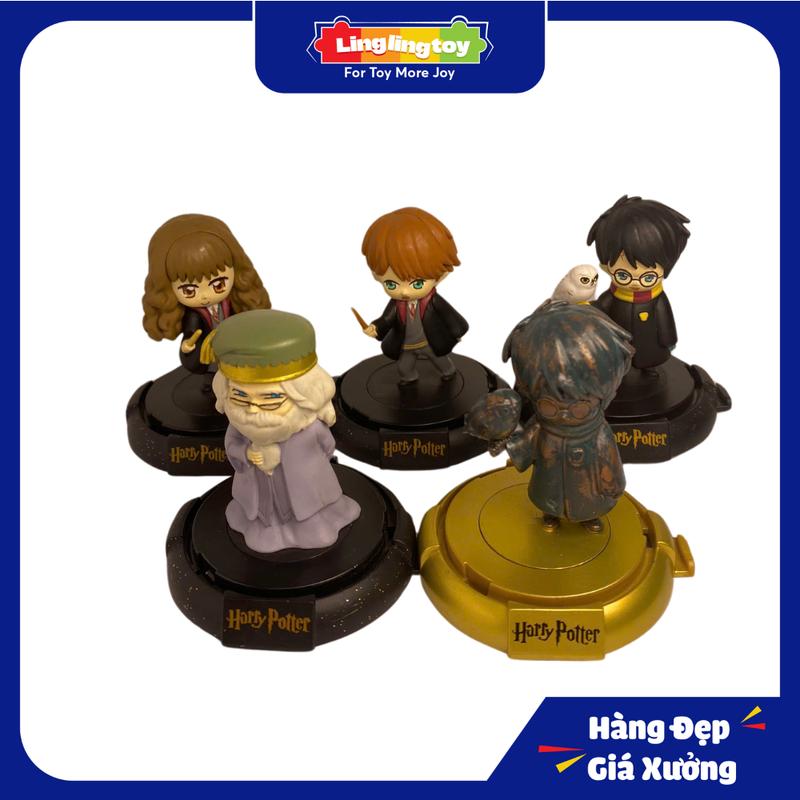 Mô hình harry potter no cup 5 nhân vật cực đáng yêu Toy Đồ Chơi