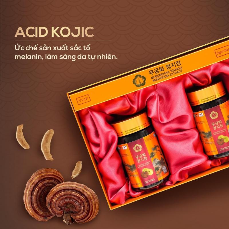 CAO LINH CHI MUGUNGHWA PREMIUM HỘP 2 lọ x 250g 2