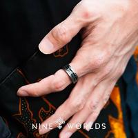 Gambar Nine Worlds Ring NW-00104 Cincin Carbon Fiber TUNGSTEN Pria Wanita dari Nine Worlds Kota Administrasi Jakarta Barat 3 Tokopedia