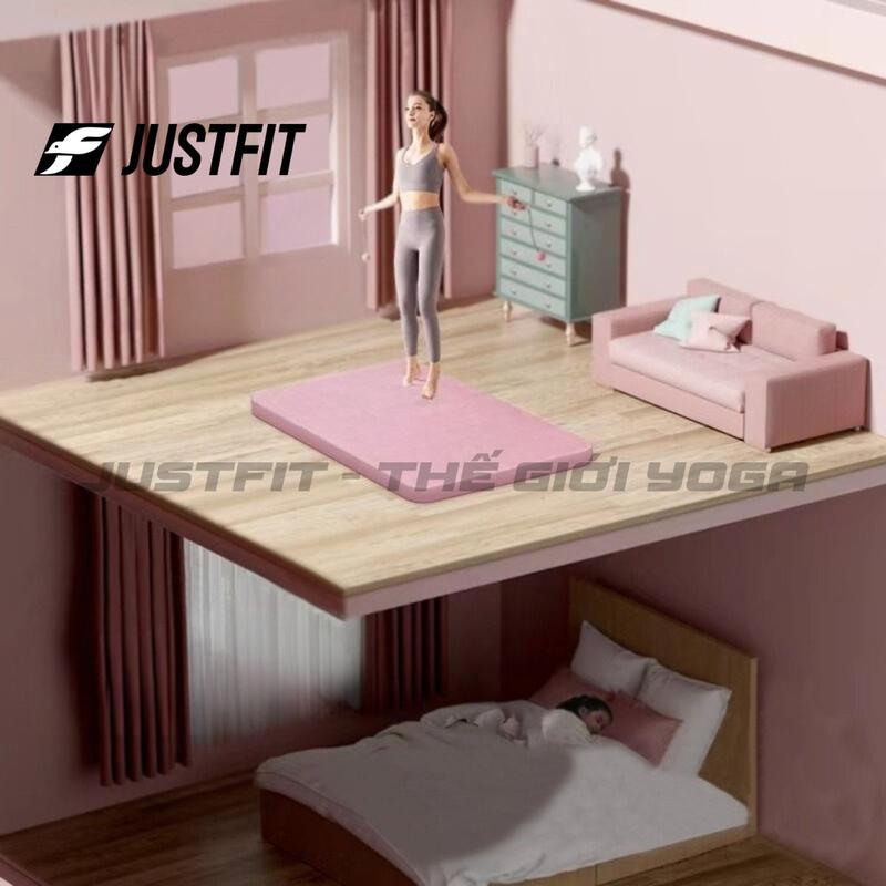 Đệm nhảy dây JUSTFIT KHÔNG GÂY TIẾNG ĐỘNG dùng lót dưới thảm yoga Dây Nhảy