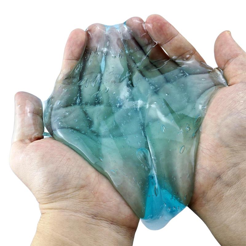 Product Introduction of Water Bottle Design Clear Slime, Slime Making Kit, Fake Water Slime for Home Office, Creative Stress Relief Toy for Gift 2