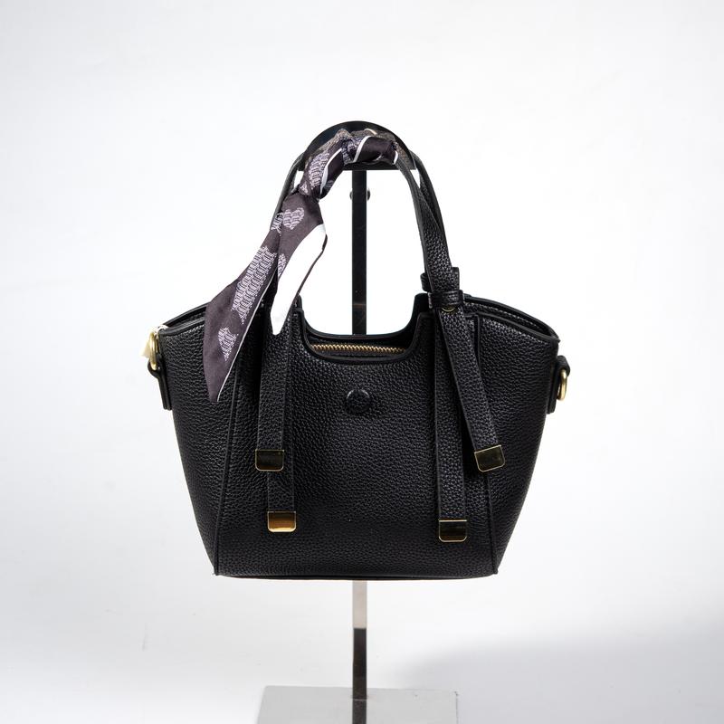[LIVE - 8882] Túi Xách Nữ Da Mềm Thời Trang Quảng Châu Cao Cấp Chi Tiết Mạ Vàng Tặng Kèm Khăn Lụa bag 2