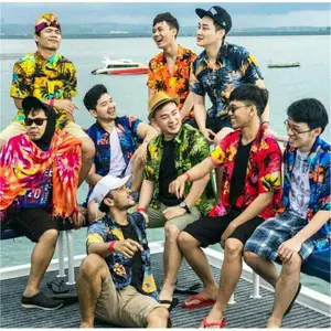 Kemeja Pantai M-XXL Kemeja Hawai Bali baju pantai baju murah kemeja cowok Santai Nyaman