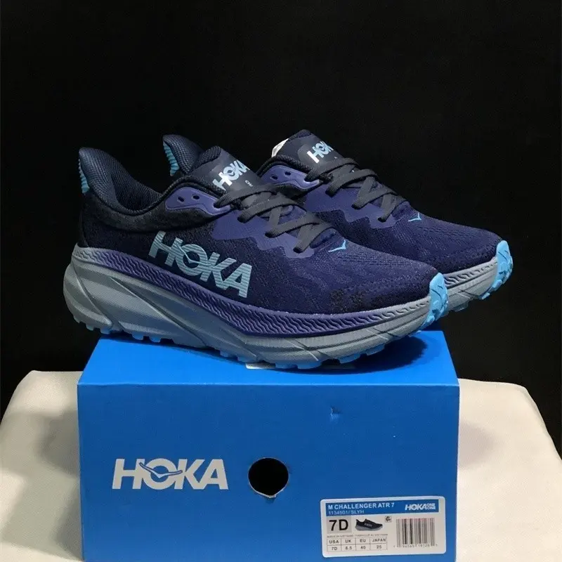 Giày Chạy Bộ, Hoka One One Challenger ATR 7, Unisex, Nhẹ Và Thoáng Khí, Thích Hợp Cho Nam Và Nữ, Đệm Chuyên Nghiệp, Có Cỡ 36-45
