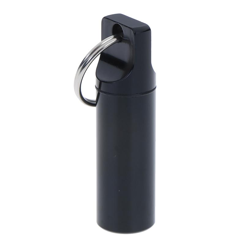 Product Introduction of Aluminum Emergency Seal Pills Box Waterproof Capsule Container Medicine Bottle 30