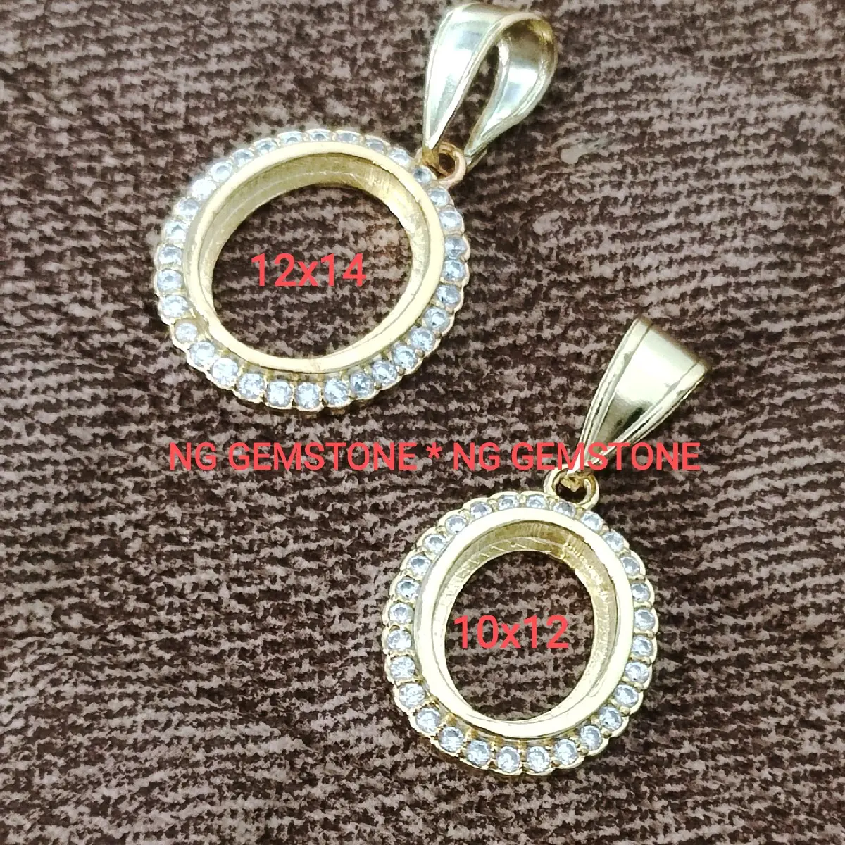liontin wanita tanpa batu