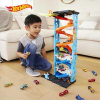 Gambar [BSET SELLER & LAST STOCK] Hot Wheels City Transforming Race Tower Playset - Mainan Trek Mobil Balap dari Mattel Indonesia_NEW Kota Tangerang 3 Tokopedia