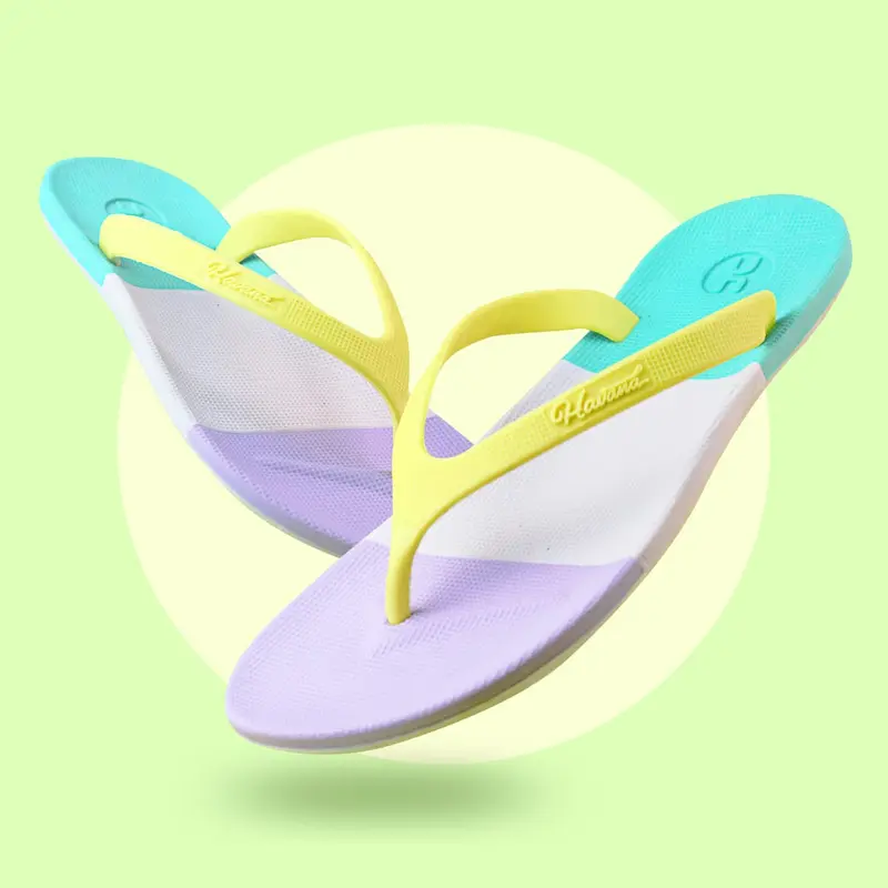 SANDAL JEPIT HAVANA SENDAL CEWEK Kaki Fashion Sendal Jepit Wanita Sandal Flatshoes Sandal Kamar Mandi Sandal Simpel Sandal Sehari hari 2