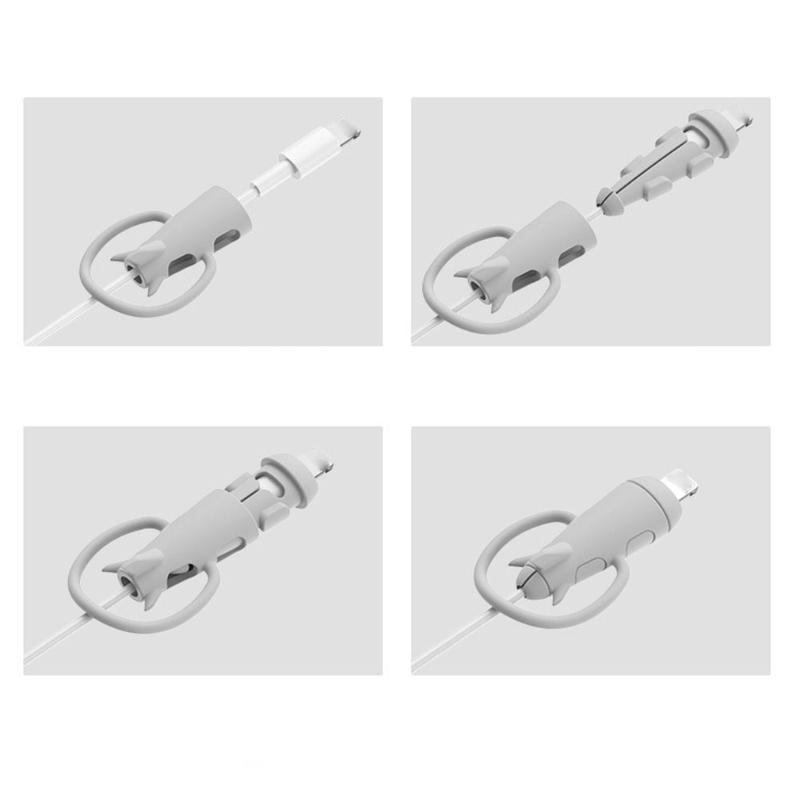 Product Introduction of New Cable Protector Color Cable Winder Soft Silicone Cover Type C Charger Cable Protector Data Line Practical Accessories 10