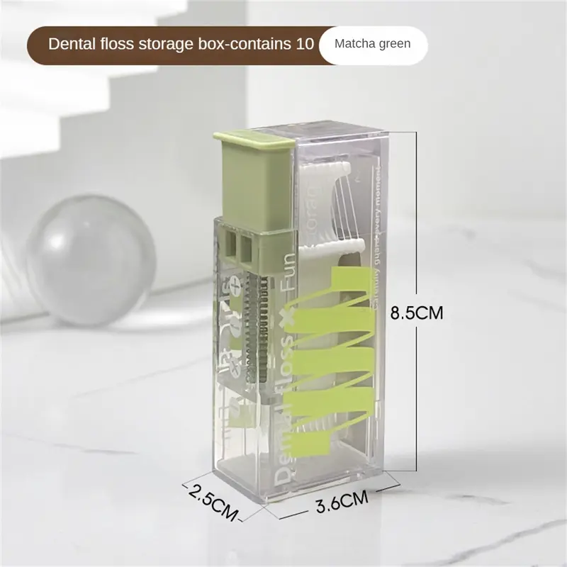 Hộp Chỉ Nha Khoa Tự Động, Hộp Chỉ Nha Khoa Cầm Tay Với Que Chỉ Nha Khoa Bật Lên Hộp Lấy Chỉ Nha Khoa Và Đựng Đồ 5
