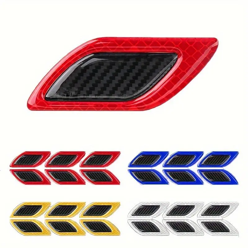 Car Reflective Bumper Strips, Car Reflective Stickers, Car Accessories, Universal Car Exterior Decoration Accessories