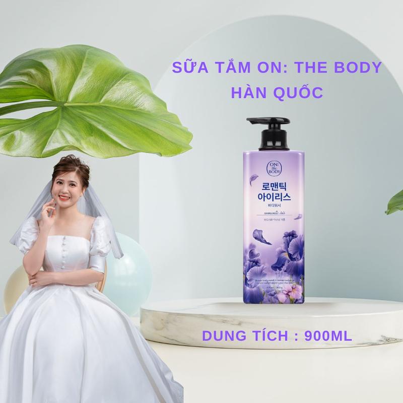 Sữa Tắm Hương Hoa Diên Vĩ ON : THE BODY ROMANTIC IRIS 900g