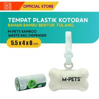 Gambar M-Pets Dog Poop Bag Bamboo Dispenser Isi 1x15 pcs / Plastik Kotoran dari M-Pets Volk Pets Indonesia Kota Tangerang 4 Tokopedia