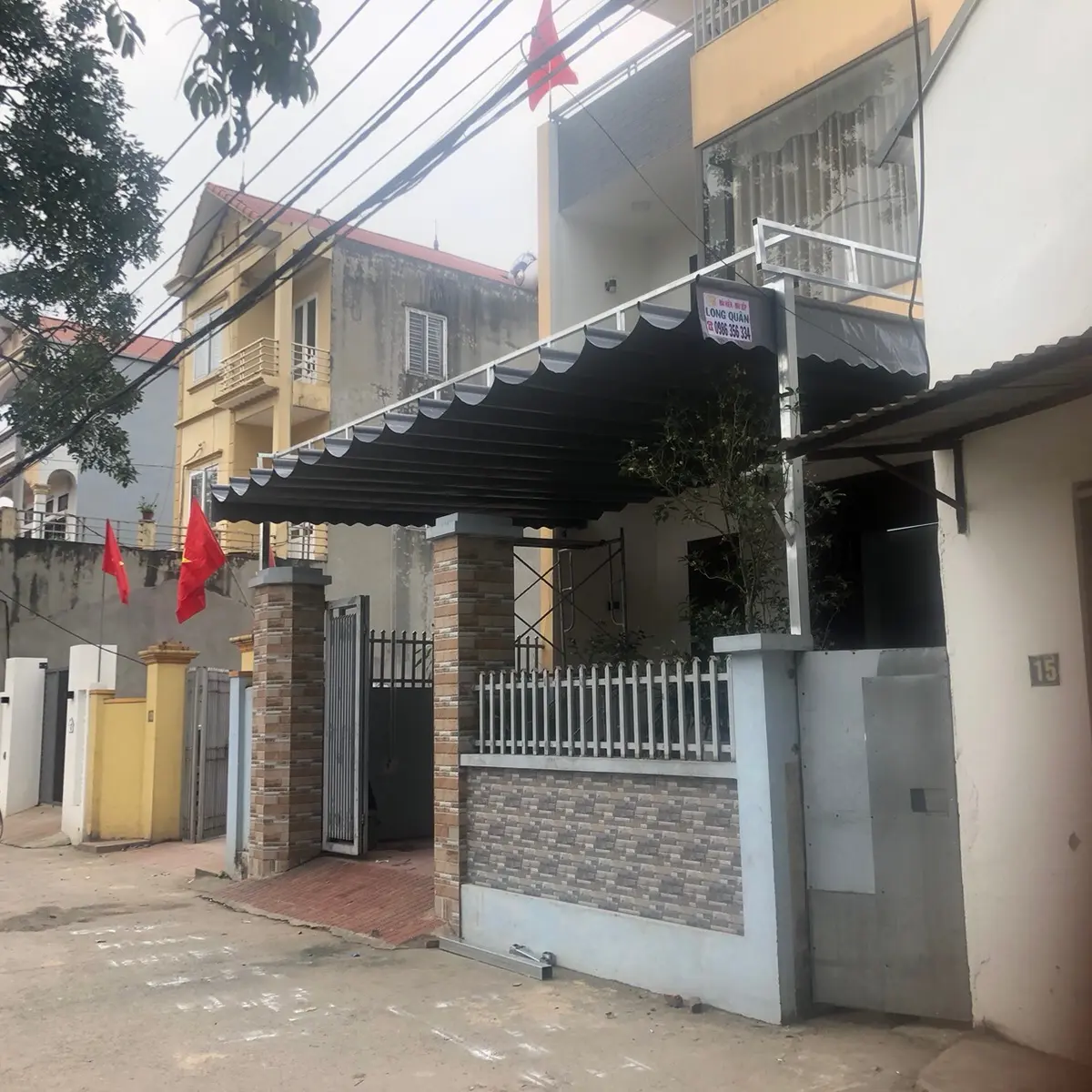 Mái bạt kéo di động