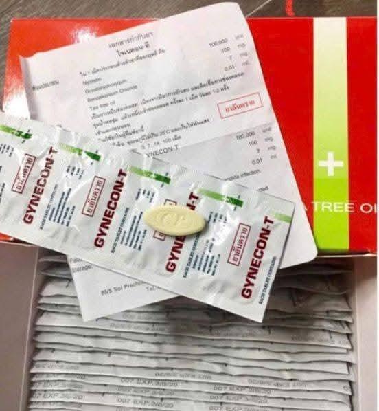 Product Introduction of combo 4 vỉ viên gynecont trà xanh 3
