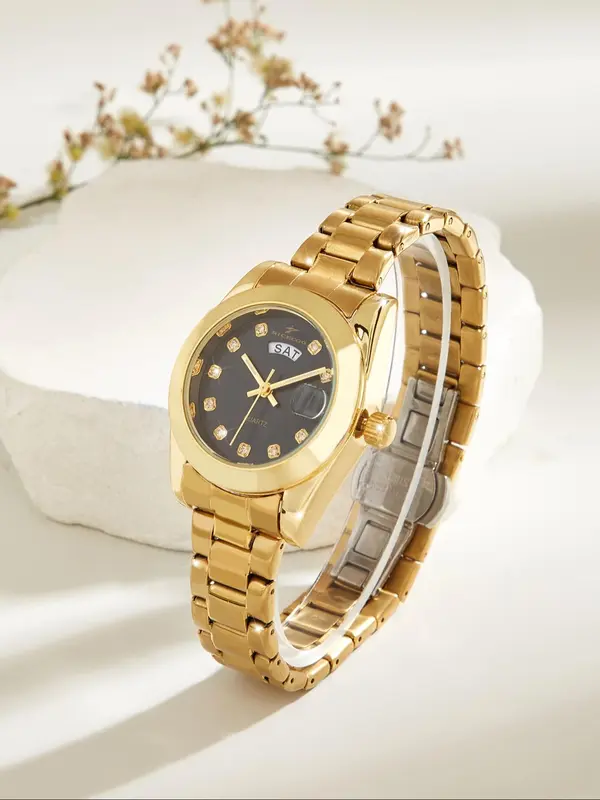 Mother'sday Gifts, Accurately Display The Day and Day Of The Week, A Stylish Gift with A Box, Modern A Watch for A Lady 2