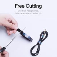 Gambar Vention KAA Kabel TIE Winder Protector Earphone Velco Organizer - KAA - BLACK, 1m - BLACK, 1 Meter dari Vention Authorized Malang Kota Surabaya 5 Tokopedia